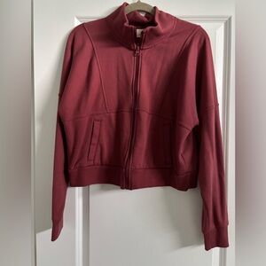 Universal Thread Maroon Bomber Jacket